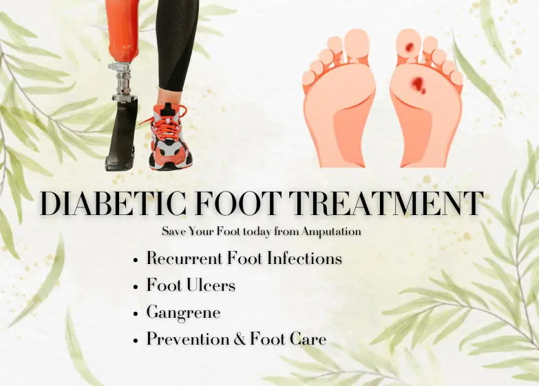 DIABETIC FOOT TREATMENT